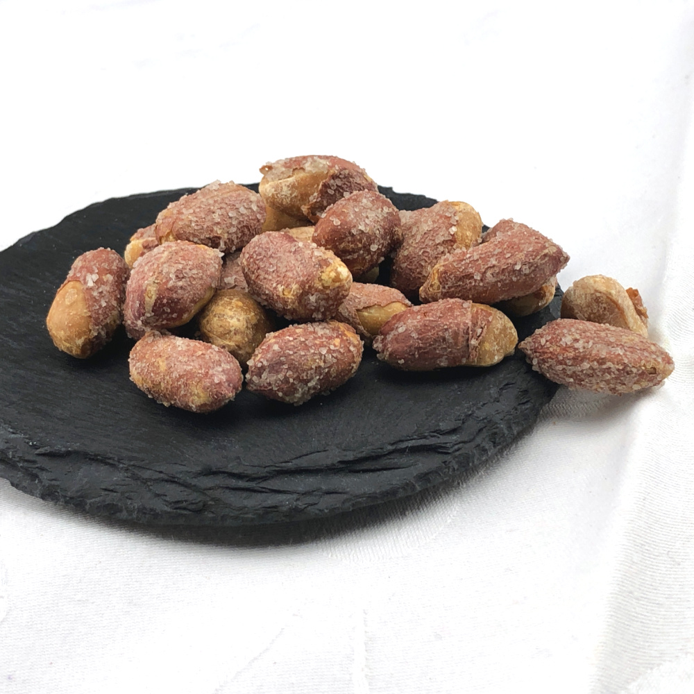Cacahuètes Grillées Salées avec Peau