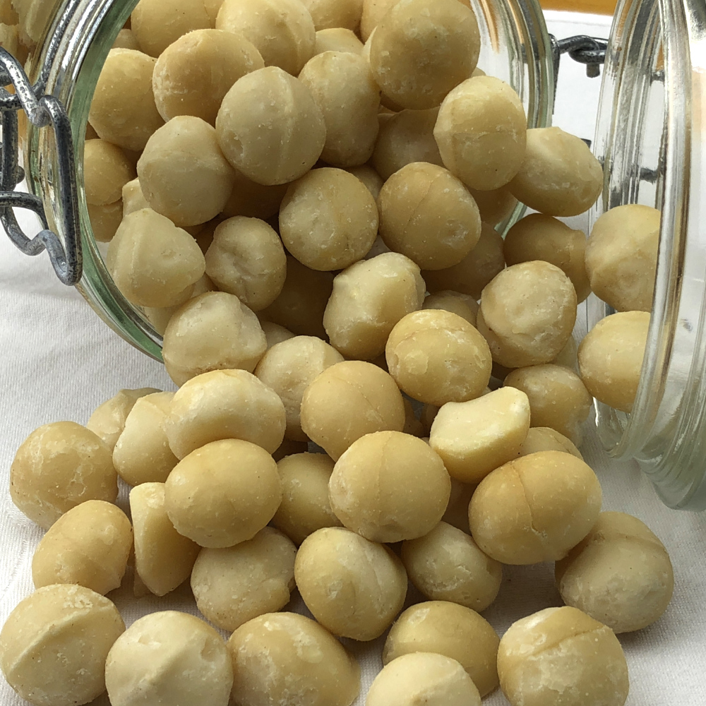 Noix de Macadamia BIO (entières, décortiquées) - riche en antioxydants