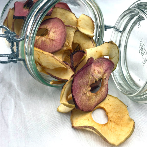 Pommes Séchées Rouges et Blanches